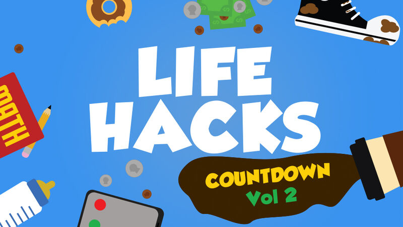 Life Hacks Countdown Video Vol 2